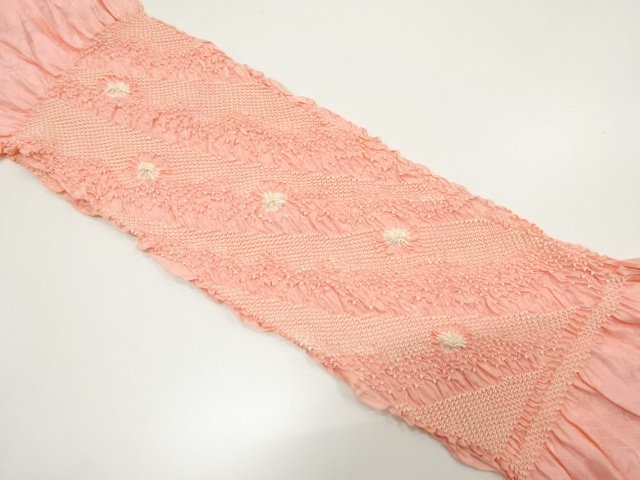 JAPANESE KIMONO / OBIAGE / SILK / SHIBORI